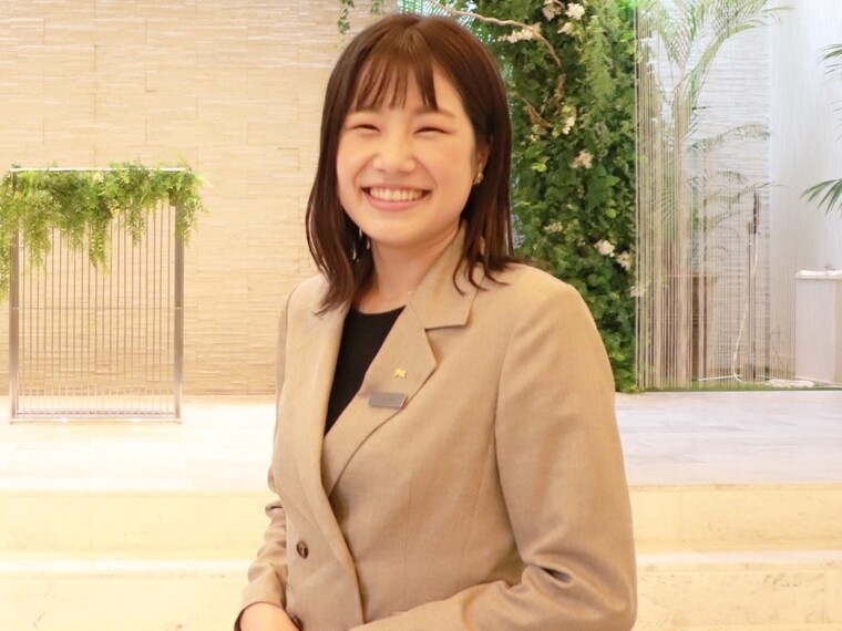 卒業生、東 菜穂子さん