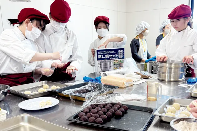 地元の食材を使った商品開発