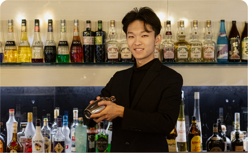 ホテル学科1年生